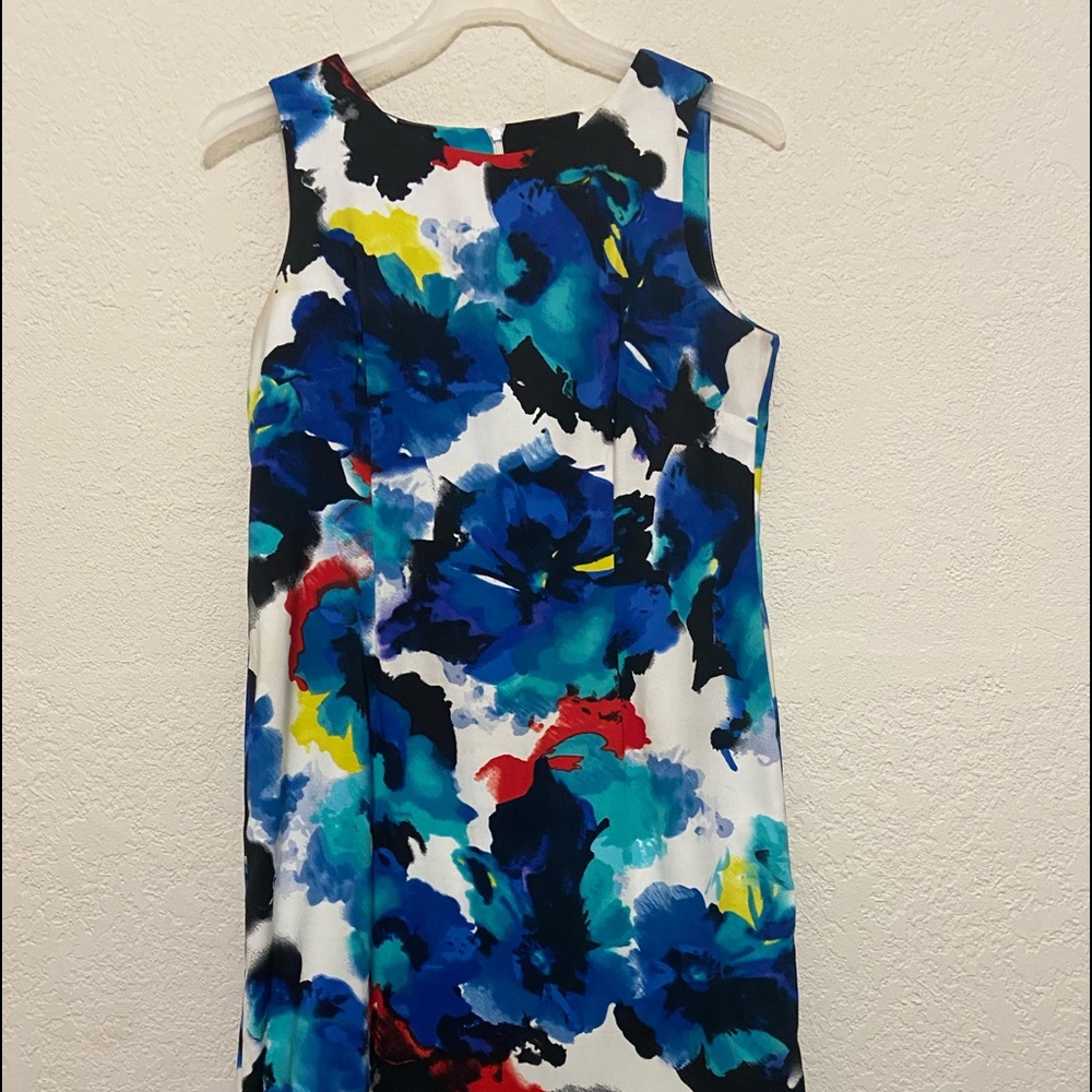 Multi-color Sleeveless Dress
